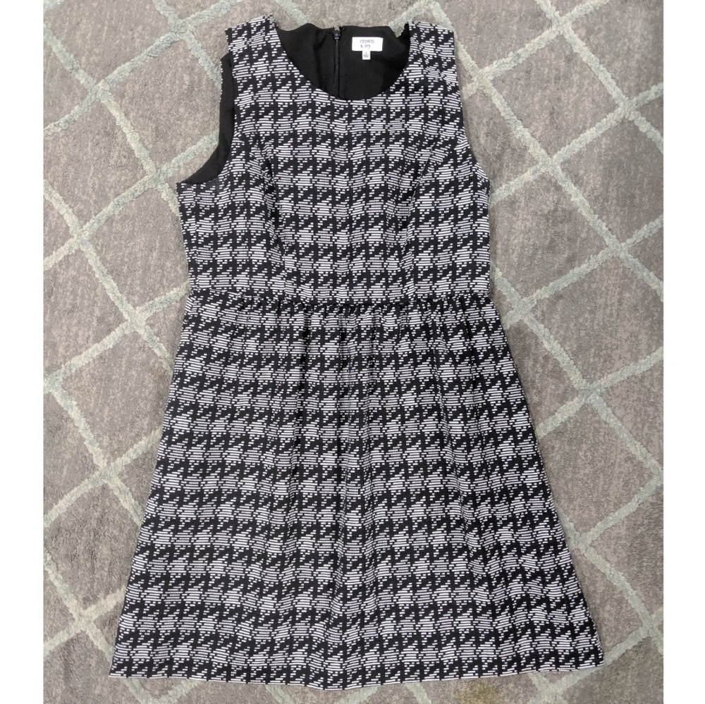 Houndstooth dress